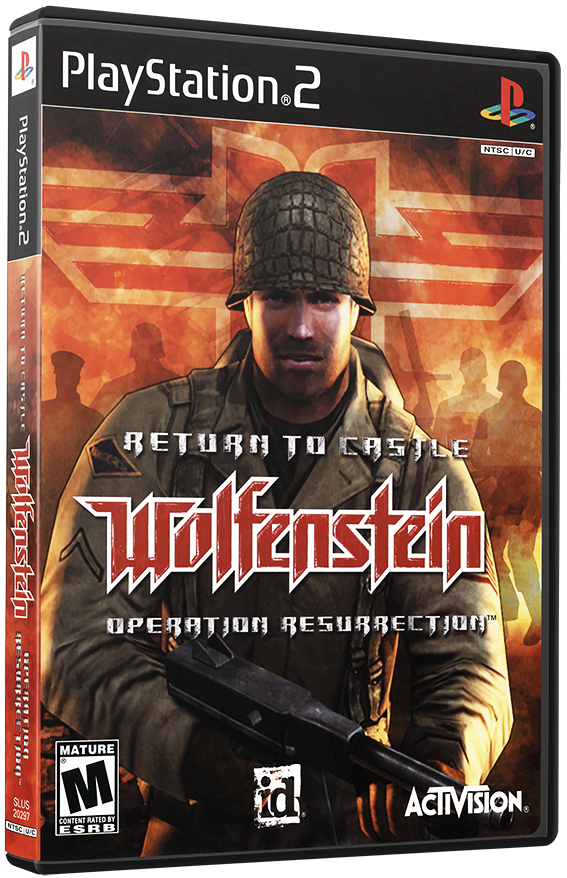 แผ่นเกมส์ PS2 : Return to Castle Wolfenstein - Operation Resurrection