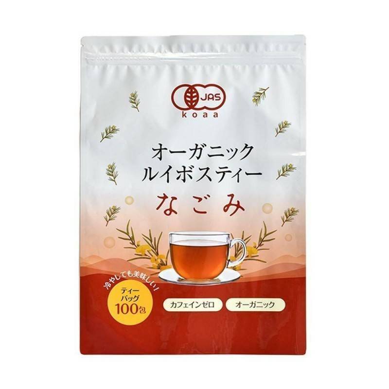 ชารอยบอสออแกนิค 🍃Koaa Organic Rooibos tea แพค 100 ซอง