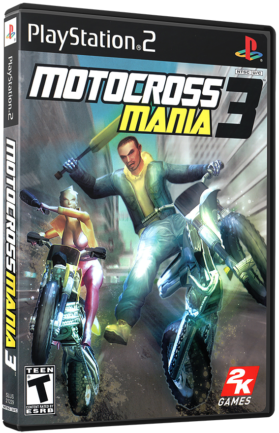 แผ่นเกมส์ PS2 : Motocross Mania 3