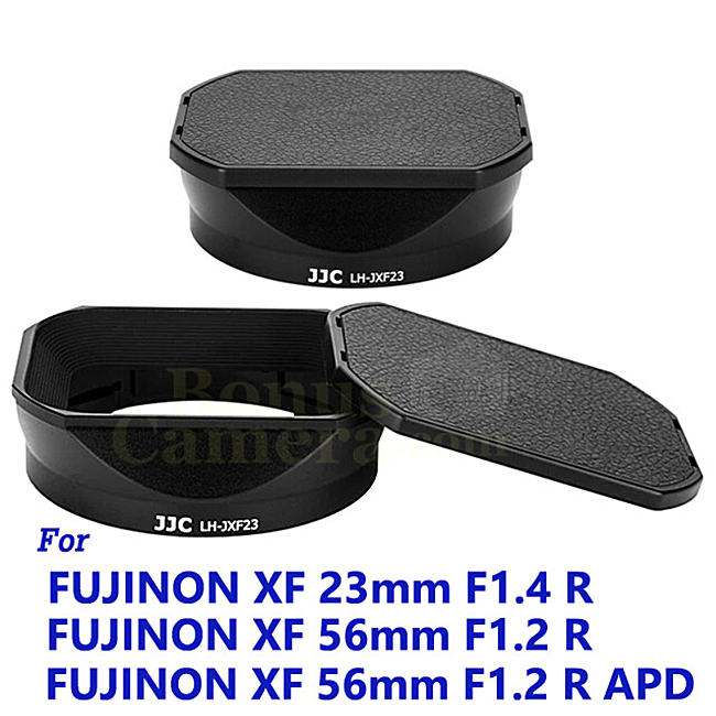 LH-JXF23 ฮู้ดฟูจิ+ฝาปิดแบบเหลี่ยม for Fujinon XF 23mm F1.4 R,56mm F1.2 R,56mm F1.2 R APD FujiFilm Lens Hood