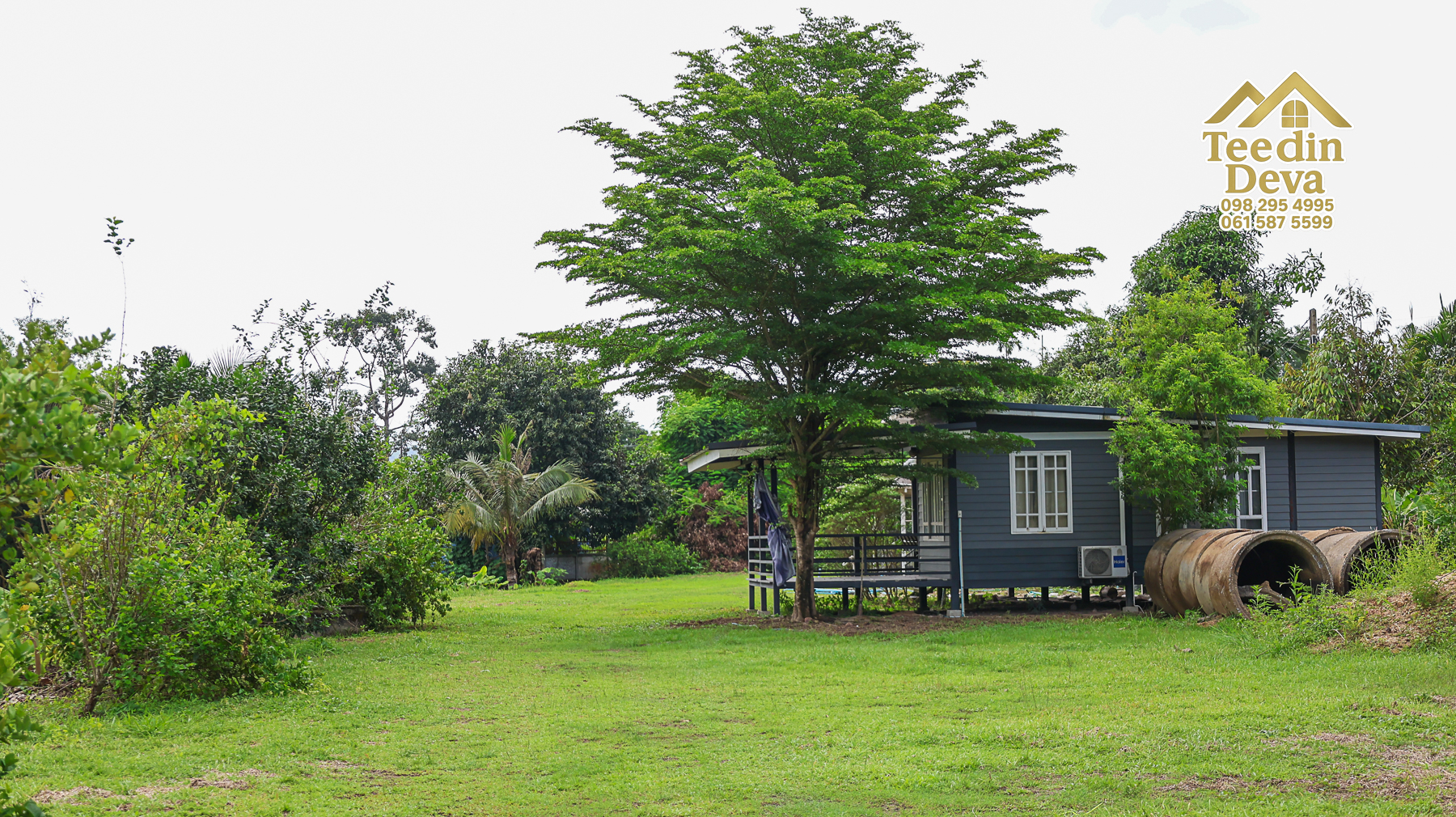 🏡 บ้านพร้อมที่ดินวิวภูเขา 1 ไร่ 3 งาน 45 ตรว. – ต.เขาพระ อ.เมือง จ.นครนายก 🌿