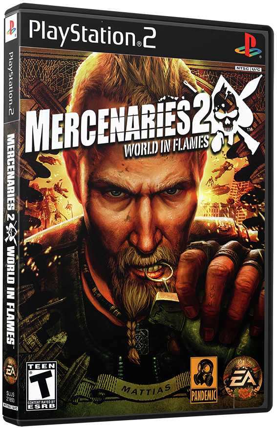 แผ่นเกมส์ PS2 : Mercenaries 2 - World in Flames