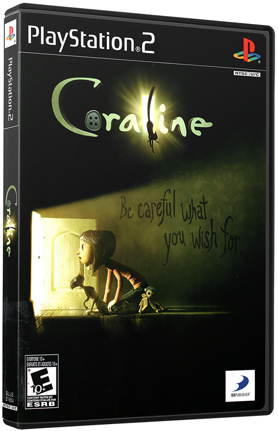 แผ่นเกมส์ PS2 : Coraline