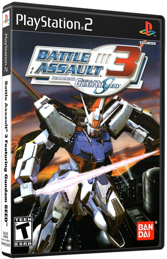 แผ่นเกมส์ PS2 : Battle Assault 3 featuring Gundam Seed