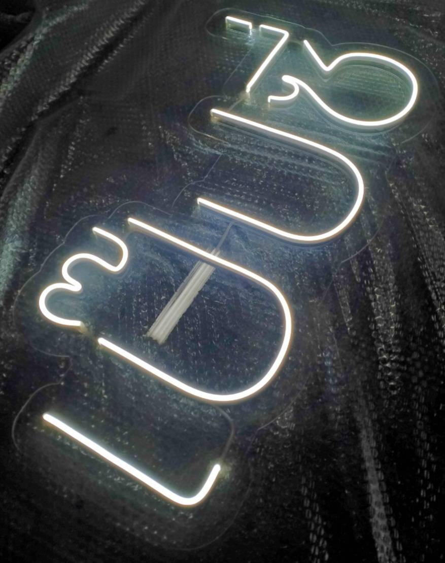 #ป้ายไฟนีออนดัดled