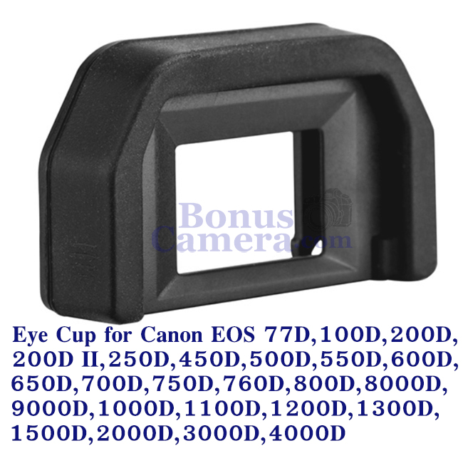 EF ยางรองตากล้องแคนนอน Canon EOS 100D,200D,200D II,250D,600D,650D,700D,750D,760D,800D,850D Kiss X5,X6i,X7,X7i,X8i,X9,X9i,X10,X10i,8000D,9000D Eye Cup