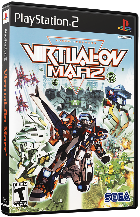 แผ่นเกมส์ PS2 : Cyber Troopers - Virtual-On Marz