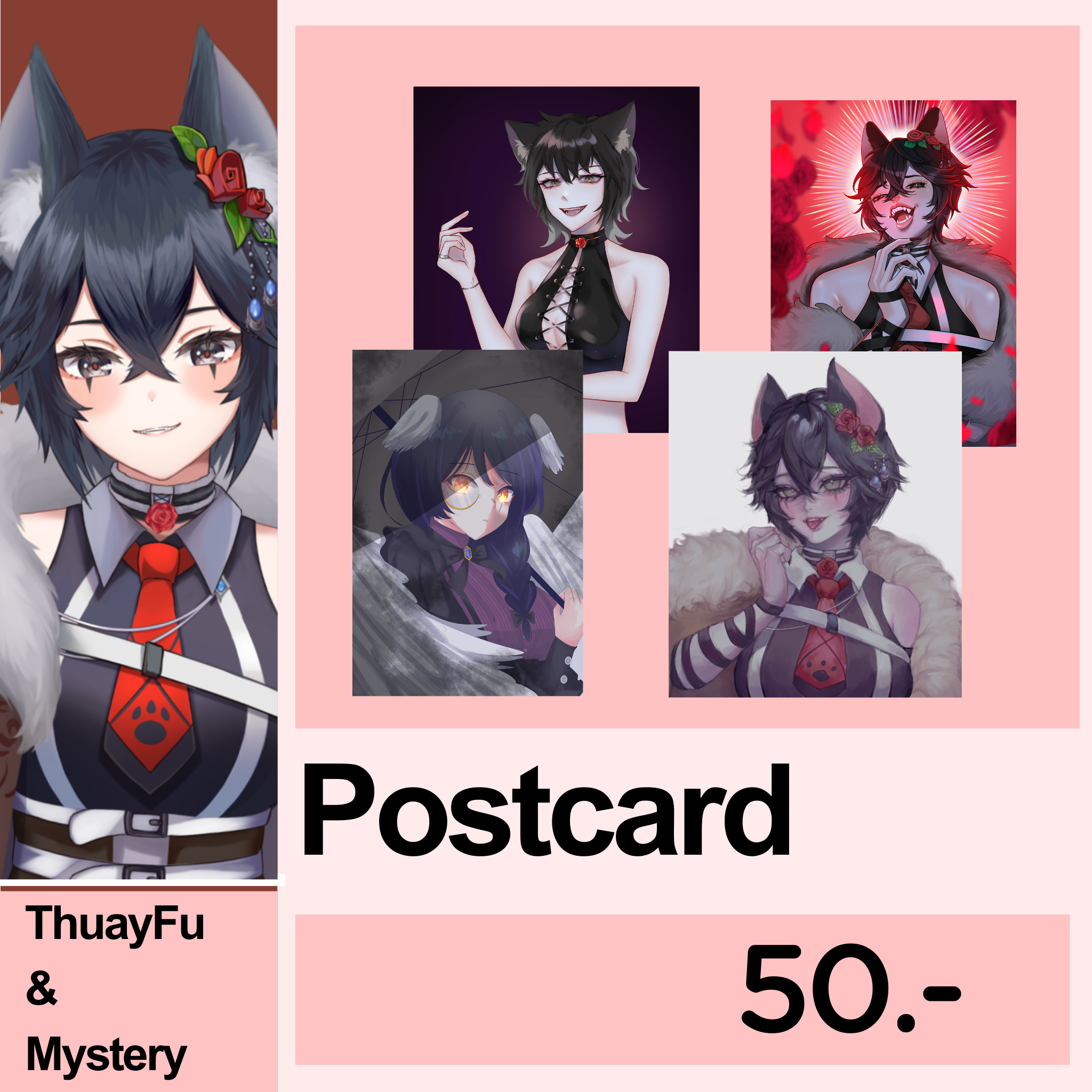 [ Mystery ] Postcard 4' * 6'