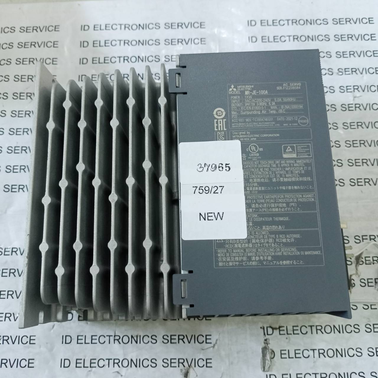 ขาย MR-JE-100A DRIVE "MITSUBISHI"