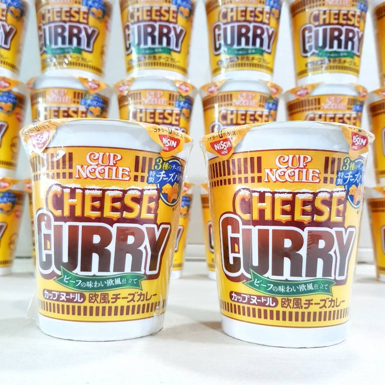 บะหมี่สำเร็จรูป Nissin Cheese Curry Cup noodle ‼️ New edition ‼️