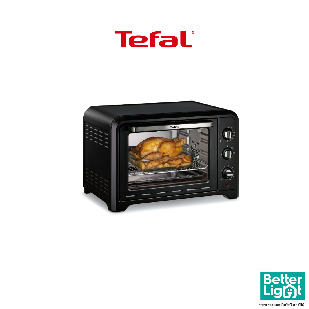 TEFAL เตาอบไฟฟ้า 4 โปรแกรม (2,000 วัตต์, 39 ลิตร) / รุ่น OF4848TH (รับประกันศูนย์ไทย 2 ปี)
