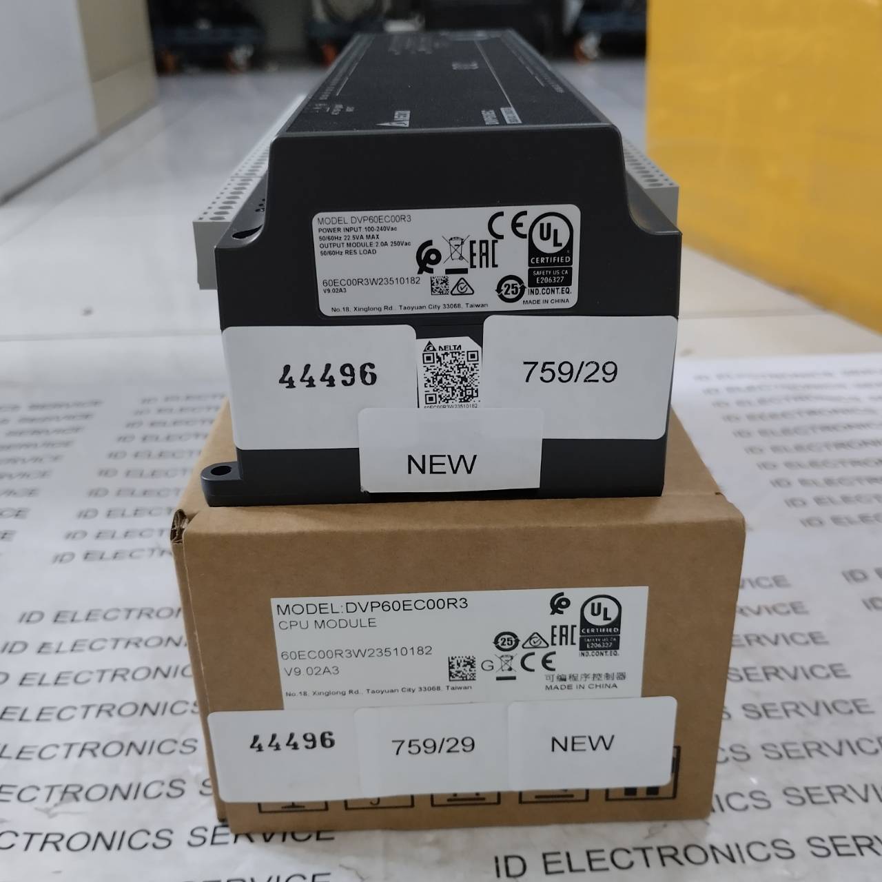 PLC " DELTA " MODEL : DVP60EC00R3