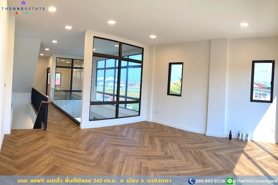 📣 บ้านแฝด เดอะ ลอฟท์ แปดริ้ว ใจกลางเมืองแปดริ้ว ทำเป็นโฮมออฟฟิศได้ทันที อ. เมือง จ. ฉะเชิงเทรา The Best ! | โทร. 085-992-9228