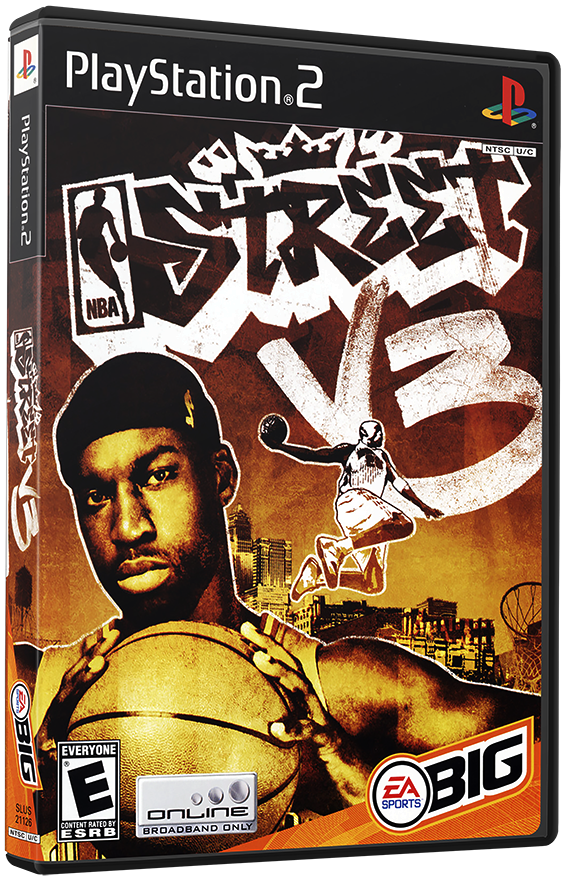 แผ่นเกมส์ PS2 : NBA Street V3