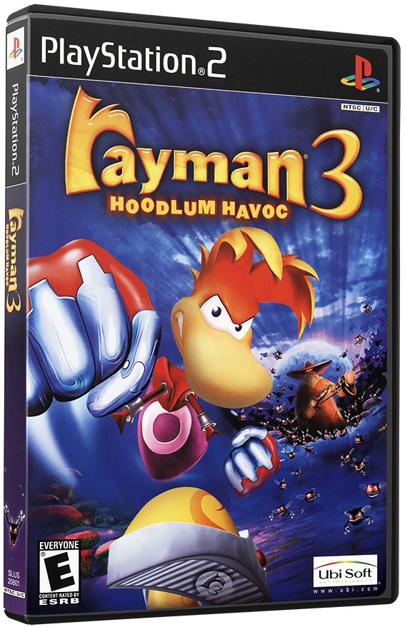 แผ่นเกมส์ PS2 : Rayman 3 - Hoodlum Havoc