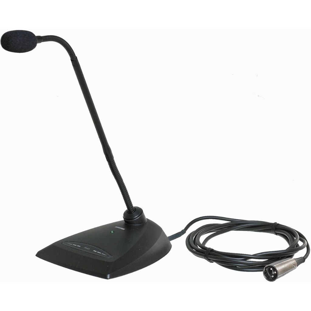 SHURE MX412D/S Desktop Gooseneck Microphones ก้านยาว 12 นิ้ว
