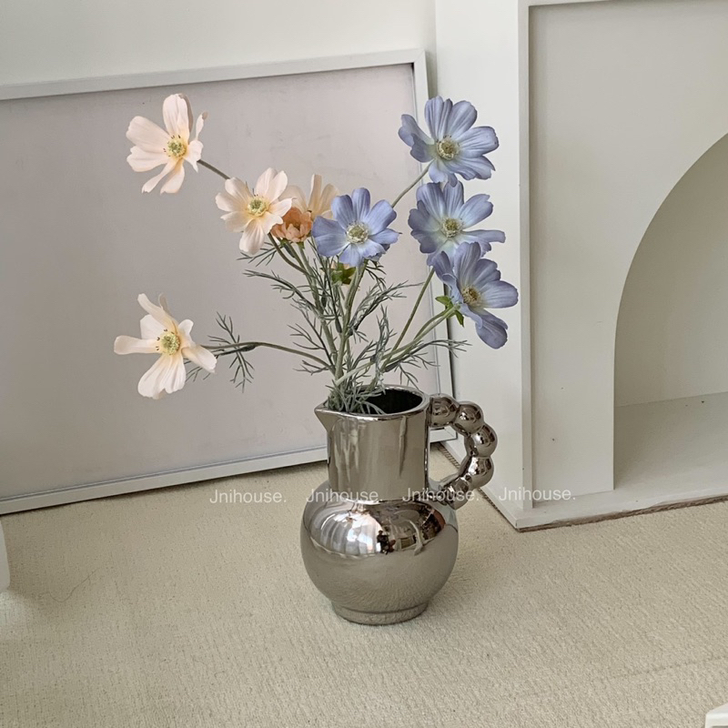 [พร้อมส่ง] Jnihouse : แจกันเซรามิกทรงเหยือกน้ำ (มีให้เลือก 2 สี)