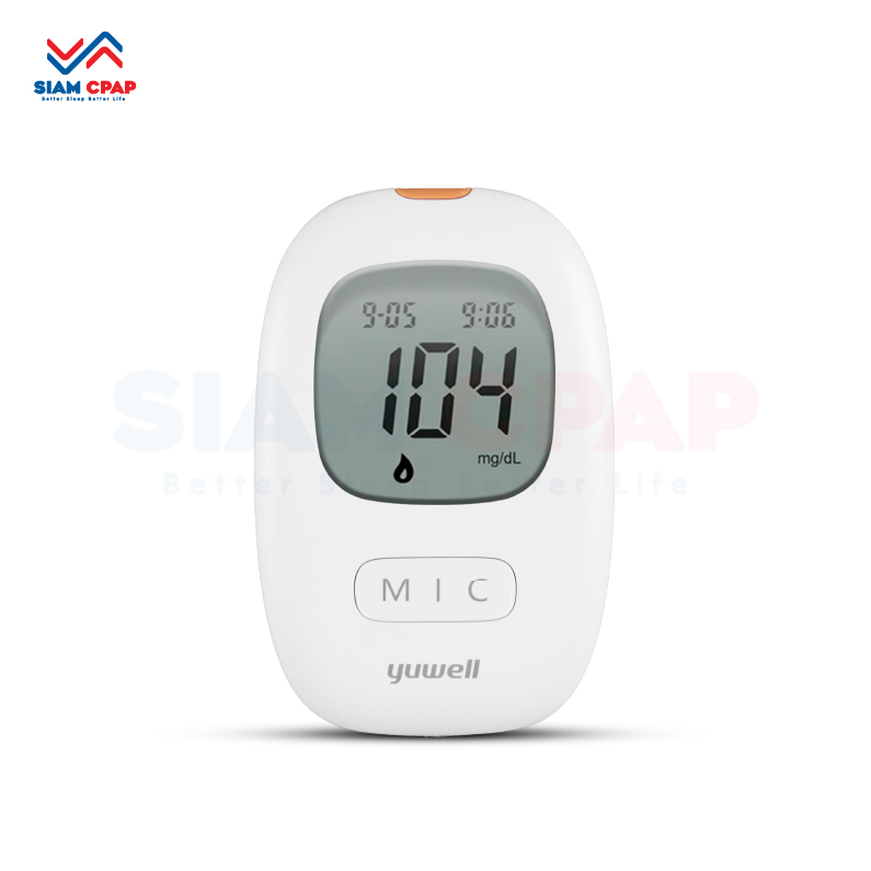 เครื่องตรวจวัดระดับน้ำตาลในเลือด YUWELL Blood Glucose Monitoring System รุ่น 710 ประศูนย์ไทยตลอดอายุการใช้งาน