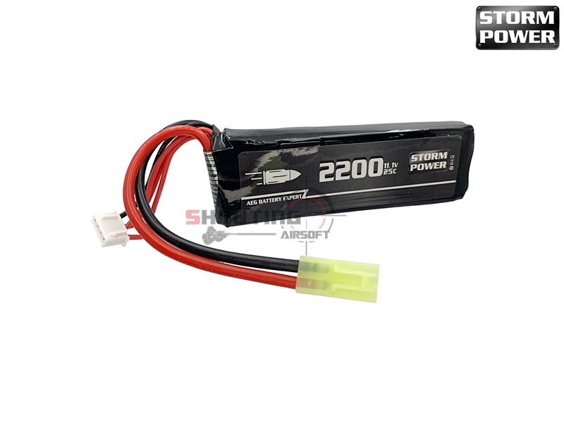 แบตลิโพ Storm Power 25C 2200mAh 11.1V
