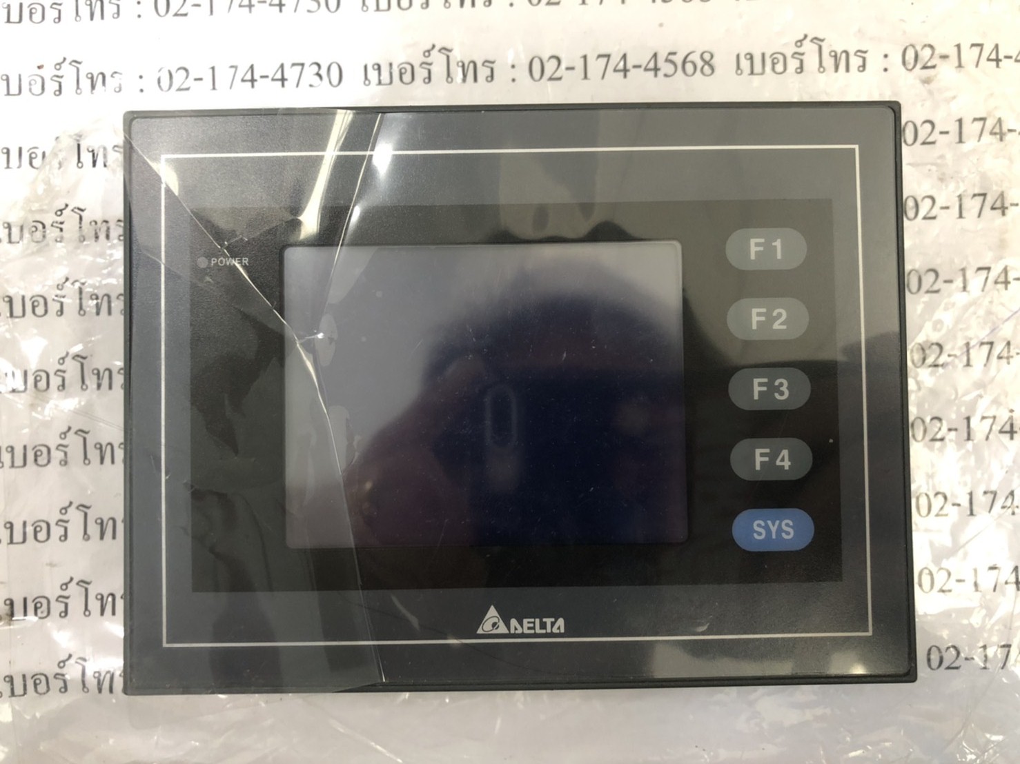 LCD TOUCH SCREEN " DELTA " MODEL : DOP-AS38BSTD