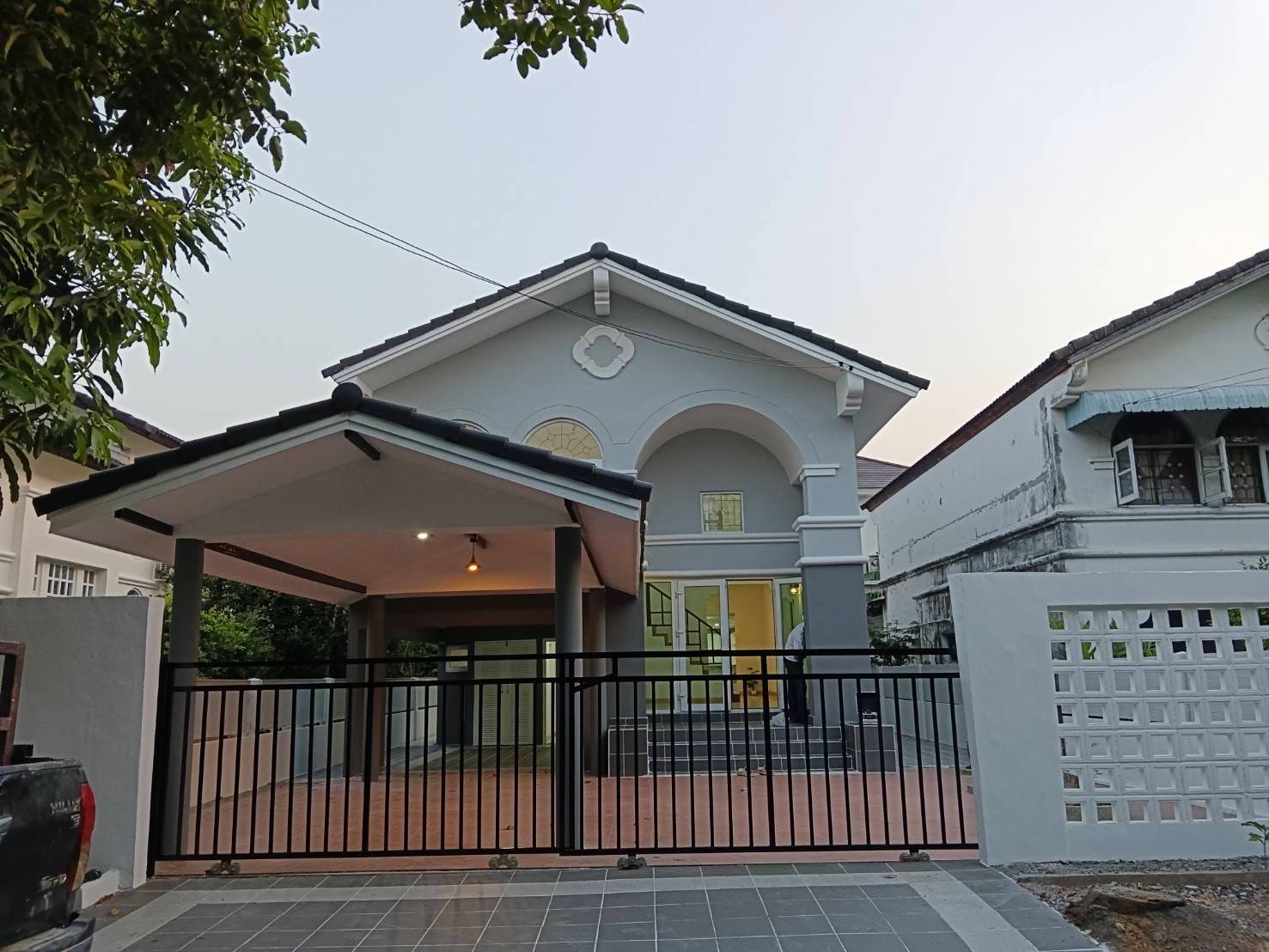 ขายบ้านเดี่ยวหมู่บ้านเมืองทองการ์เด้น รีโนเวทใหม่ พัฒนาการ 65 (N.1074)