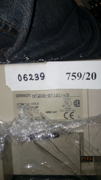 LCD TOUCH SCREEN " OMRON " MODEL : NT20S-ST121-V3