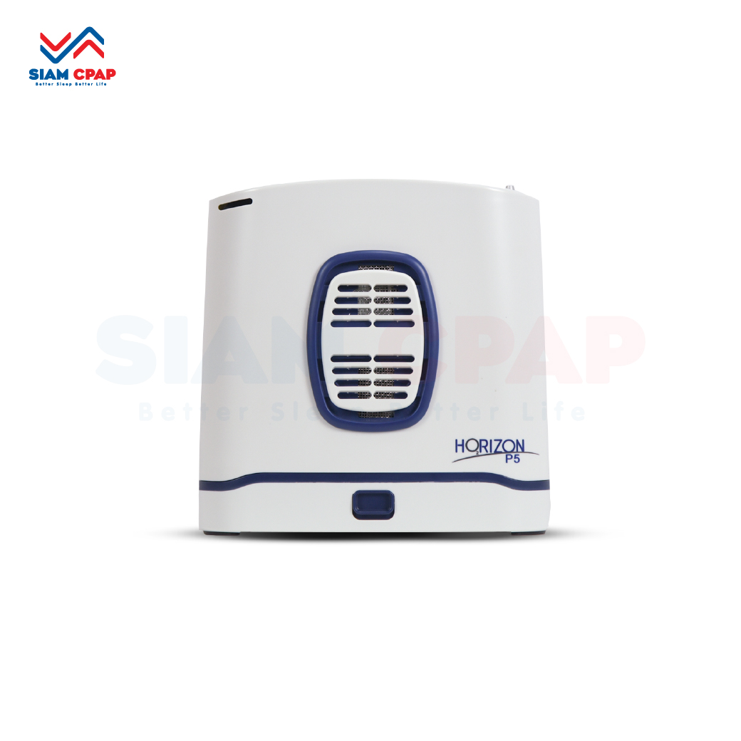 แบตเตอรี่ 3 ก้อน เครื่องผลิตออกซิเจนพกพา Horizon P5 Made in France ประกันศูนย์ไทย 3 ปี [รุ่นใหม่เสียงเงียบ]