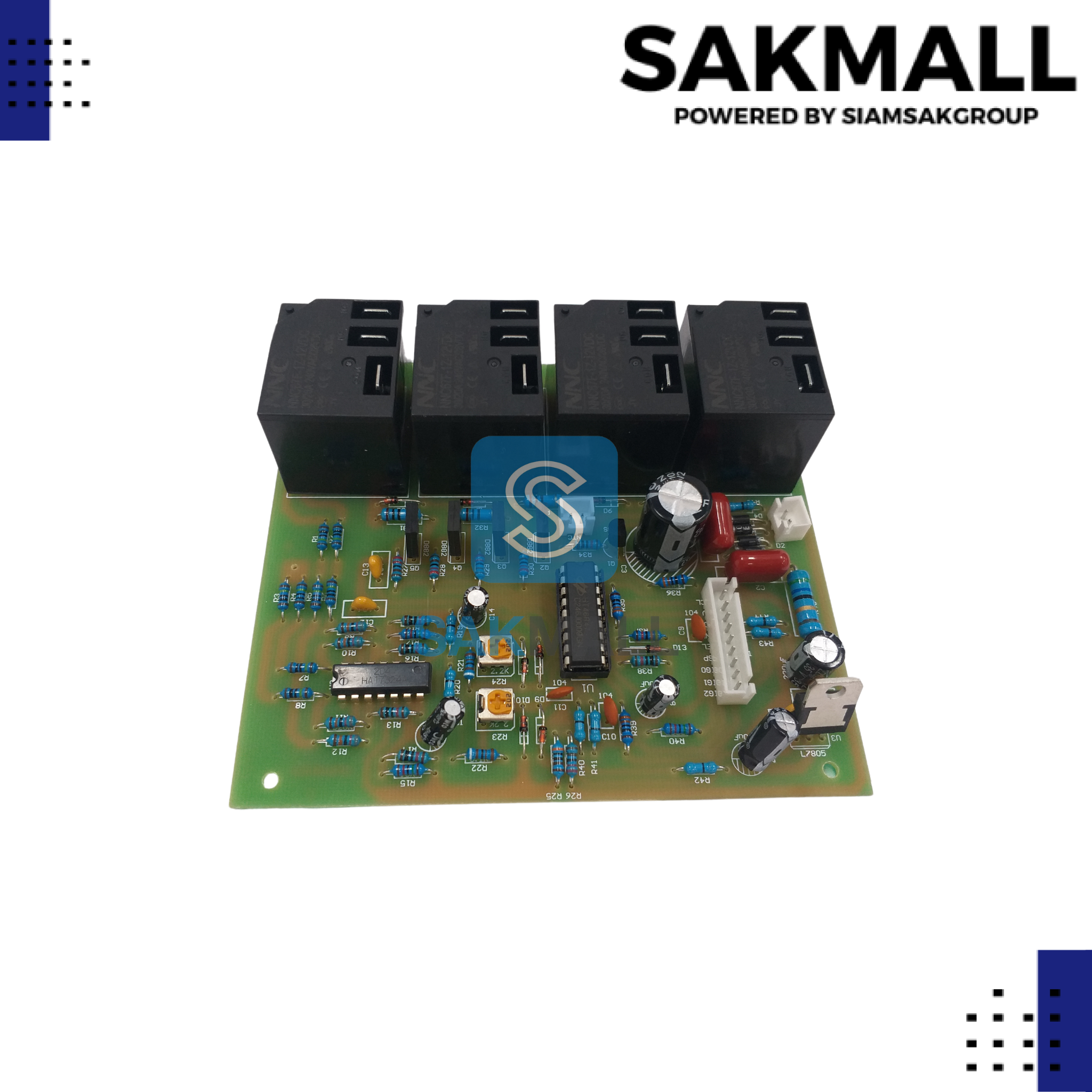 อะไหล่แผงวงจรพร้อมรีเลย์ ตู้เพิ่มแรงดันไฟ MSKJ รุ่น SVC(TND) 4000, 5000 VA 220 v.