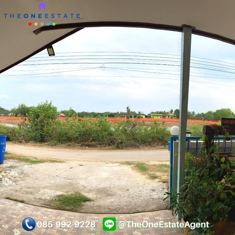 📣 บ้านเดี่ยวชั้นเดียว หมู่บ้านอยู่สบาย ใกล้แหล่งท่องเที่ยว บรรยากาศโล่งสบาย เพื่อนบ้านดีเยี่ยม ต.ท่าทองหลาง อ.บางคล้า จ.ฉะเชิงเทรา The Best ! | โทร. 085-992-9228