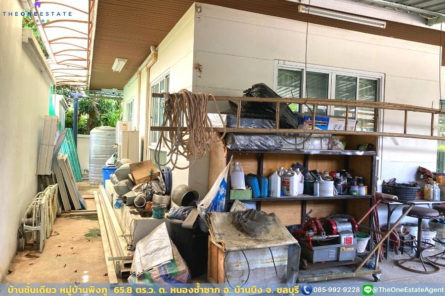 📣 บ้านเดี่ยวชั้นเดียว หมู่บ้านพิงภู บ้านอารมณ์รีสอร์ทเชิงเขา ต. หนองซ้ำซาก อ. บ้านบึง จ. ชลบุรี The Best ! | โทร. 085-992-9228