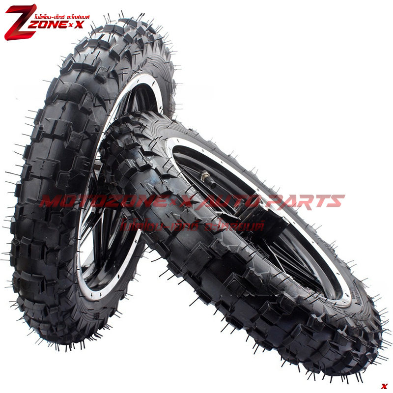 ล้ออลูมิเนียม Aluminum wheel 2.5-10 For47cc 49cc electric scooters, e-Bike, mini pocket bike, mini Pit dirt bike MOTOZONE-X(โมโตโซน-เอ็กซ์) Part/อะไหล่/อุปกรณ์เสริม