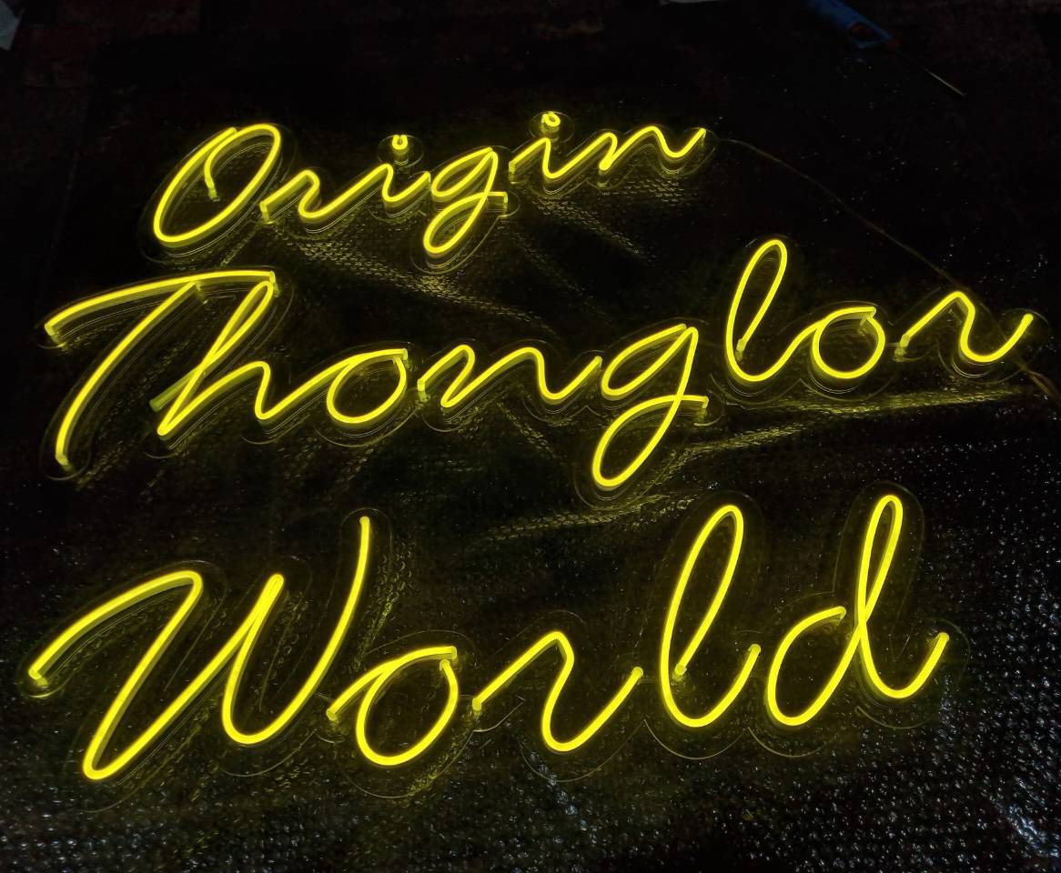 #ป้ายไฟนีออนดัดled