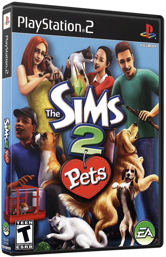แผ่นเกมส์ PS2 : Sims 2, The - Pets