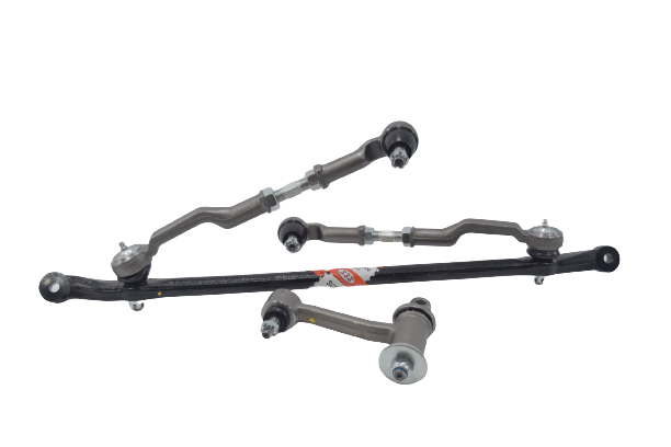 (ประกัน 6 เดือน) คันส่งกลางยกชุด MAZDA / FORD / M1300 (ไม่มีขาไก่) / มาสด้า / ฟอร์ด ปี 80-On / 3CE-1270 / พวงมาลัยขวา (CENTER LINK, ROD END) ยี่ห้อ 333 (ยกชุด)