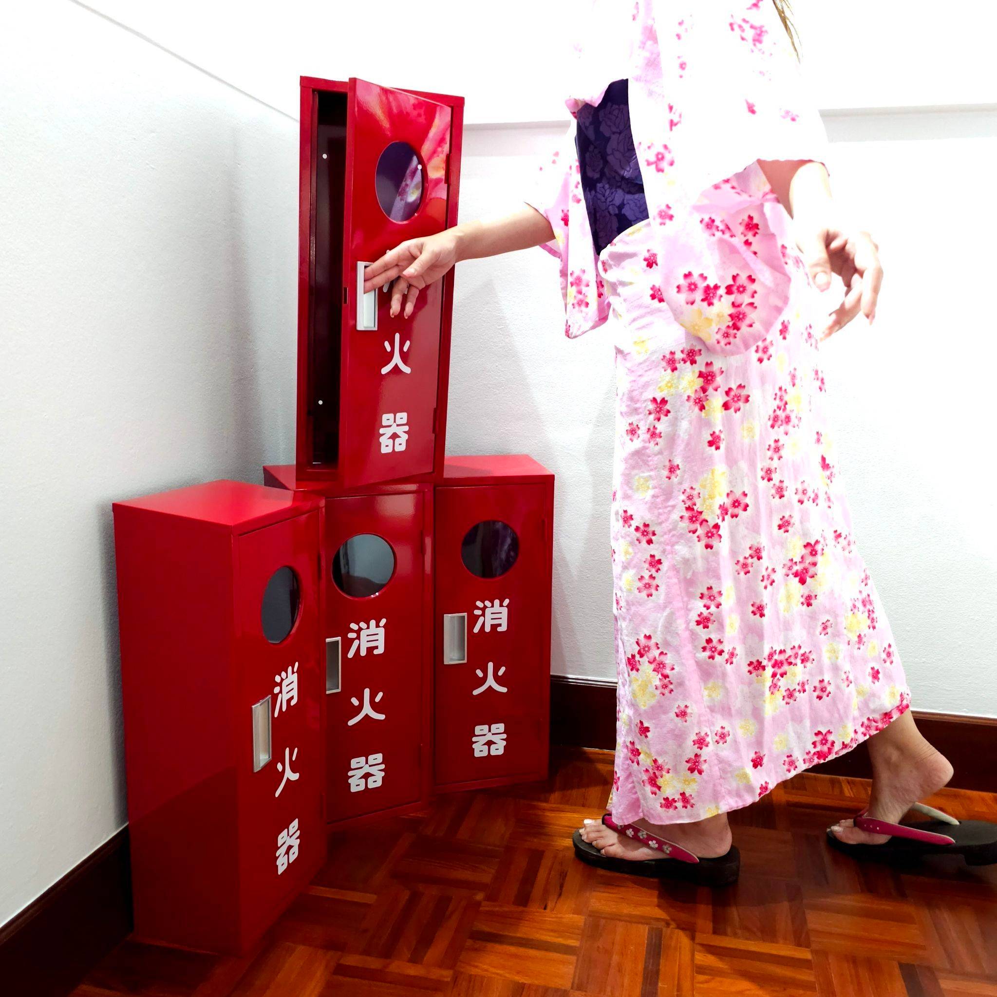 กล่องเก็บถังดับเพลิง Yamato ส่งตรงจากญี่ปุ่น