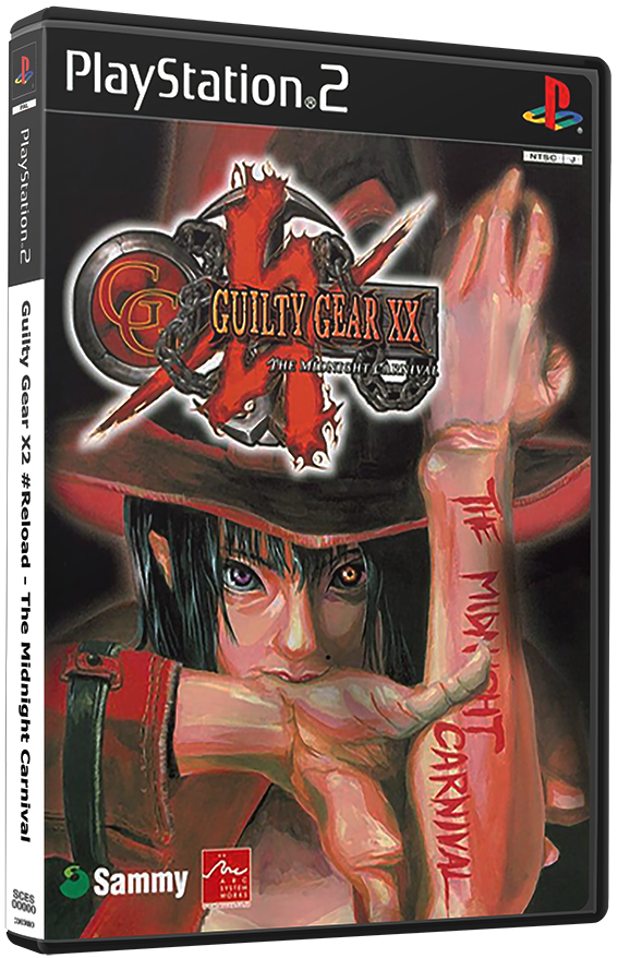 แผ่นเกมส์ PS2 : Guilty Gear X2 #Reload - The Midnight Carnival