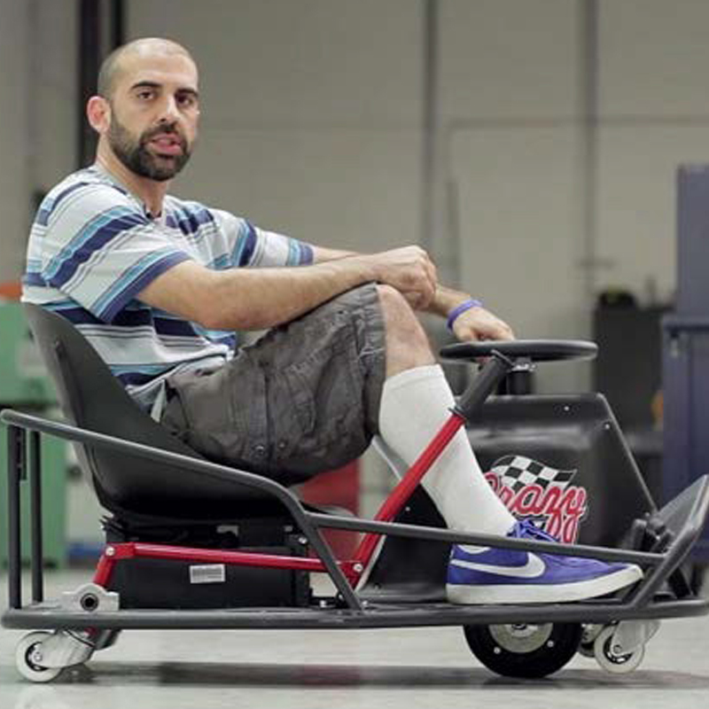 โกคาร์ท รถดริฟท์ GoKart ZONE-X(โซน เอ็กซ์) Crazy Cart XL 500W 23กม/ชม