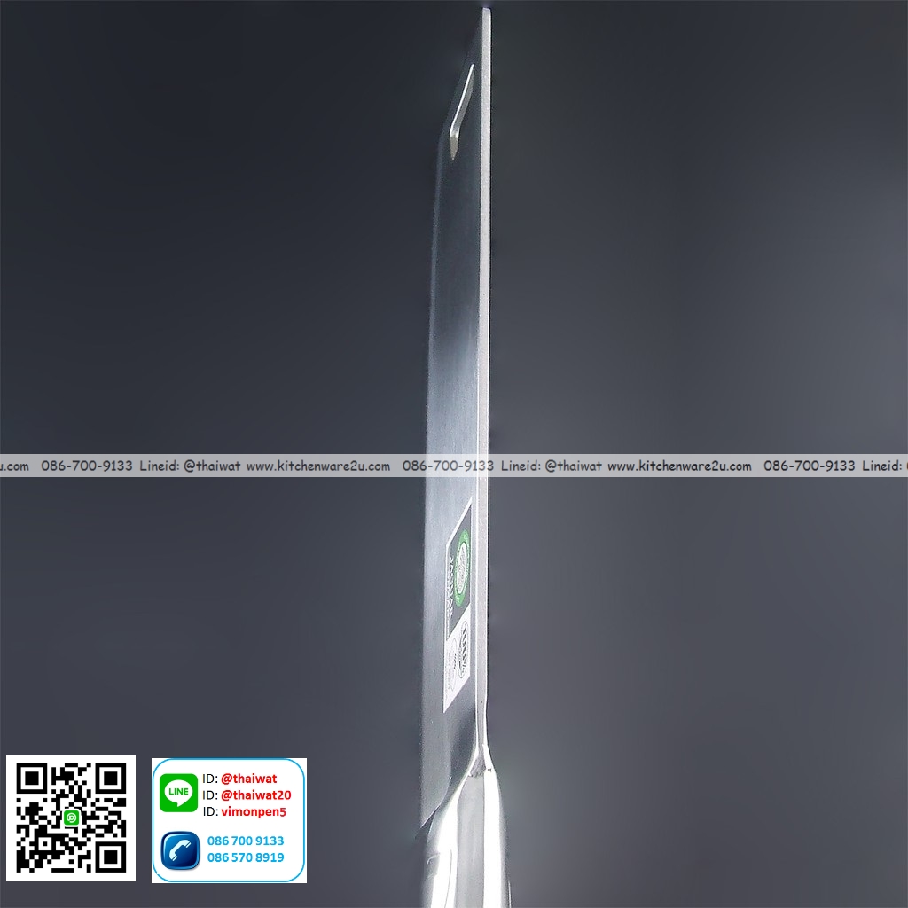 P12676 มีดปังตอ 8 นิ้ว สแตนเลส จากัวร์แท้ No.200522 ราคาขายส่งต่อ 1 โหล : 12 อัน: เฉลี่ย 245 บต่ออัน