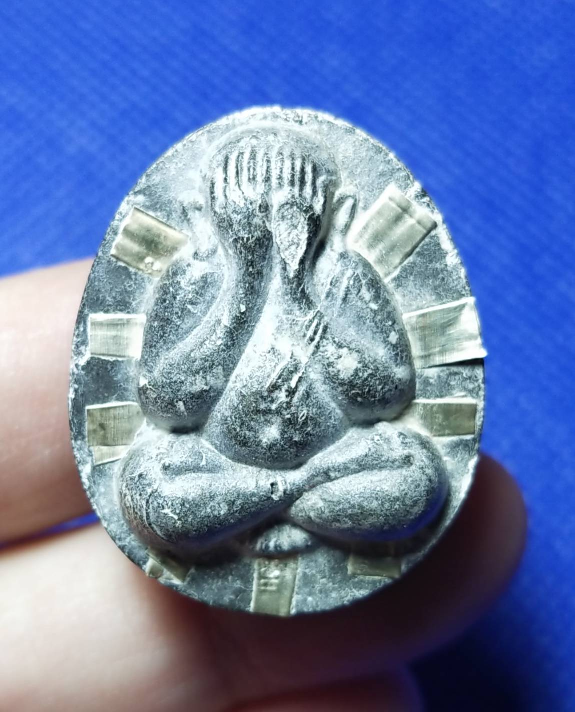 พระปิดตา รุ่นแรก ตะกรุดเงิน9ดอก (หลวงปู่โต๊ะ วัดประดู่ฉิมพลี ปลุกเสก) วัดชัยมงคล เชียงใหม่ ปี2522