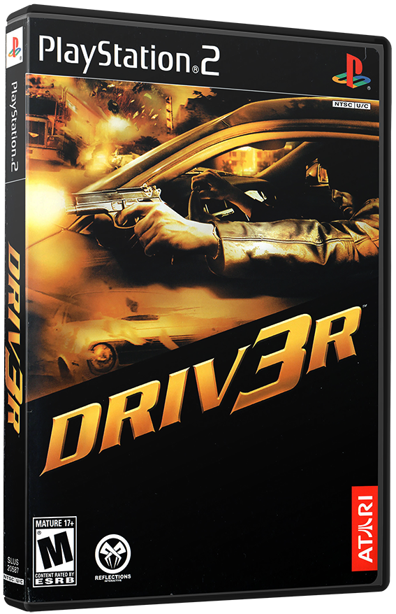 แผ่นเกมส์ PS2 : DRIV3R
