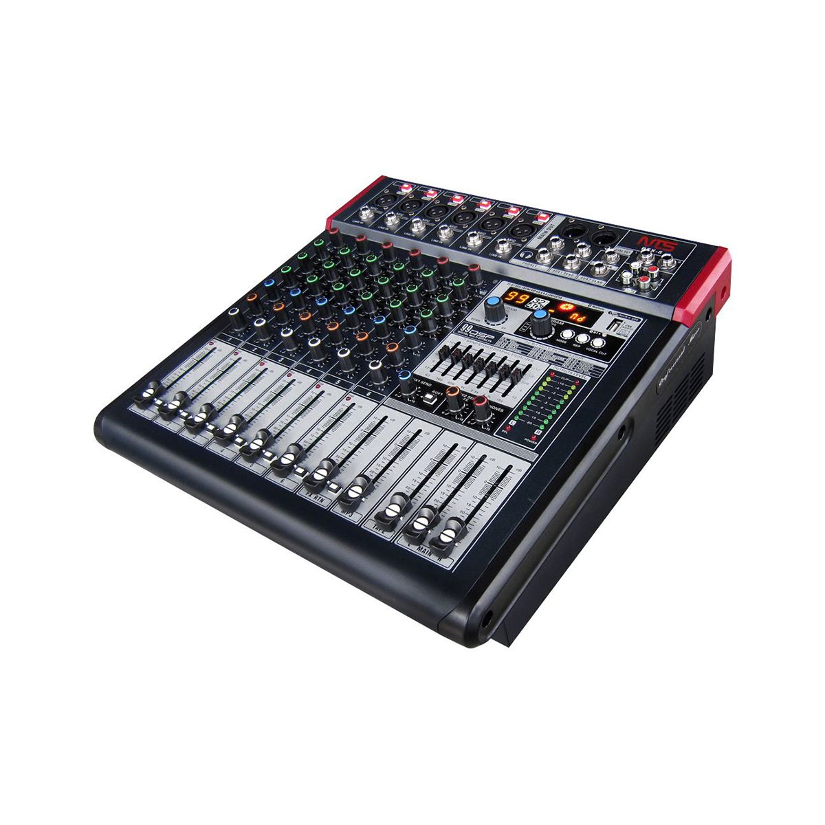 NTS PFX-6 power mixer 6 channel 200 วัตต์ 8 โอห์ม มีบลูทูธ