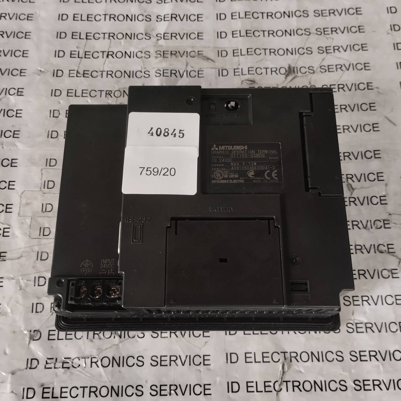 LCD TOUCH SCREEN " MITSUBISHI " MODEL : GT1155-QSBDQ