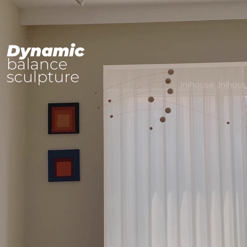 [พร้อมส่ง] Jnihouse : โมบายประดับ Dynamic balance sculpture