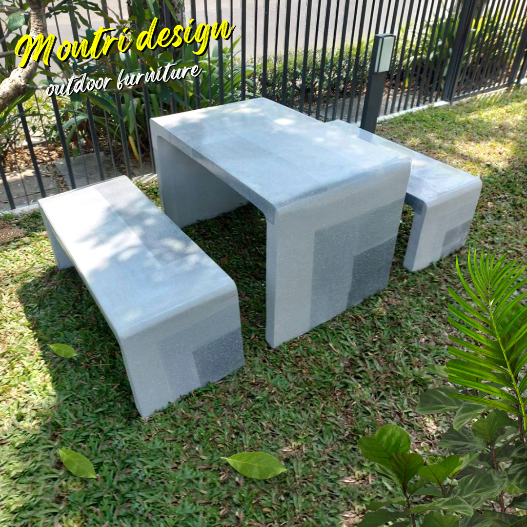 เก้าอี้ปูนซีเมนต์สไตล์ลอฟท์ โต๊ะปูนลอฟท์ โต๊ะปูนสไตล์ลอฟท์ แต่งบ้านสไตล์ Modern Classic