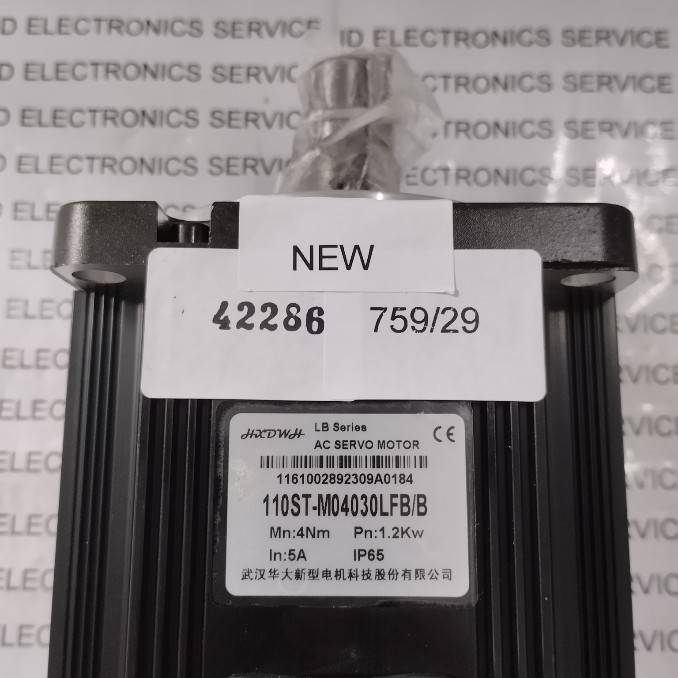 SERVO MOTOR " XINJE " MODEL : 110ST-M04030LFB