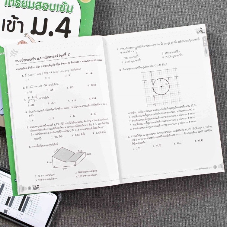 Infopress (อินโฟเพรส) เตรียมสอบเข้ม เข้า ม.4 ครบ 5 วิชาหลัก มั่นใจเต็ม 100 -08606