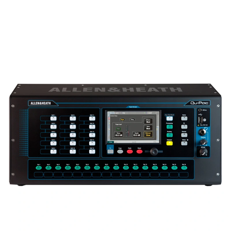 Allen&Heath QU-Pac 16-In/12-Out Compact Mountable Mixer