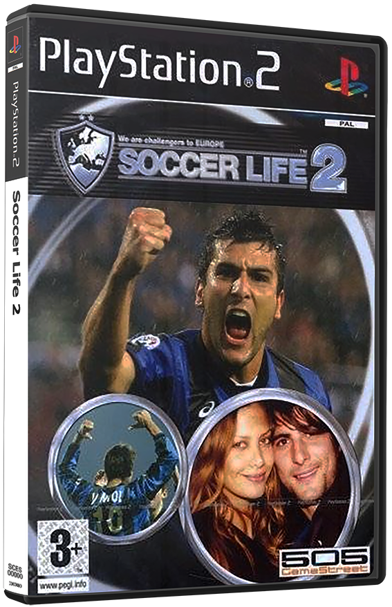 แผ่นเกมส์ PS2 : Soccer Life 2