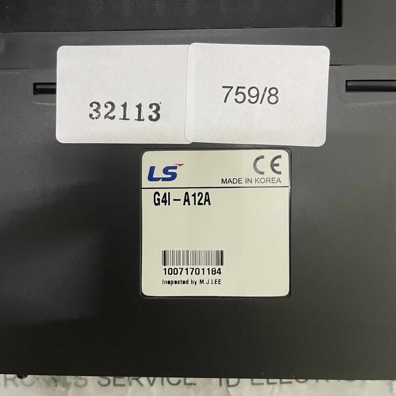 จำหน่าย G4I-A12A PLC "LS"