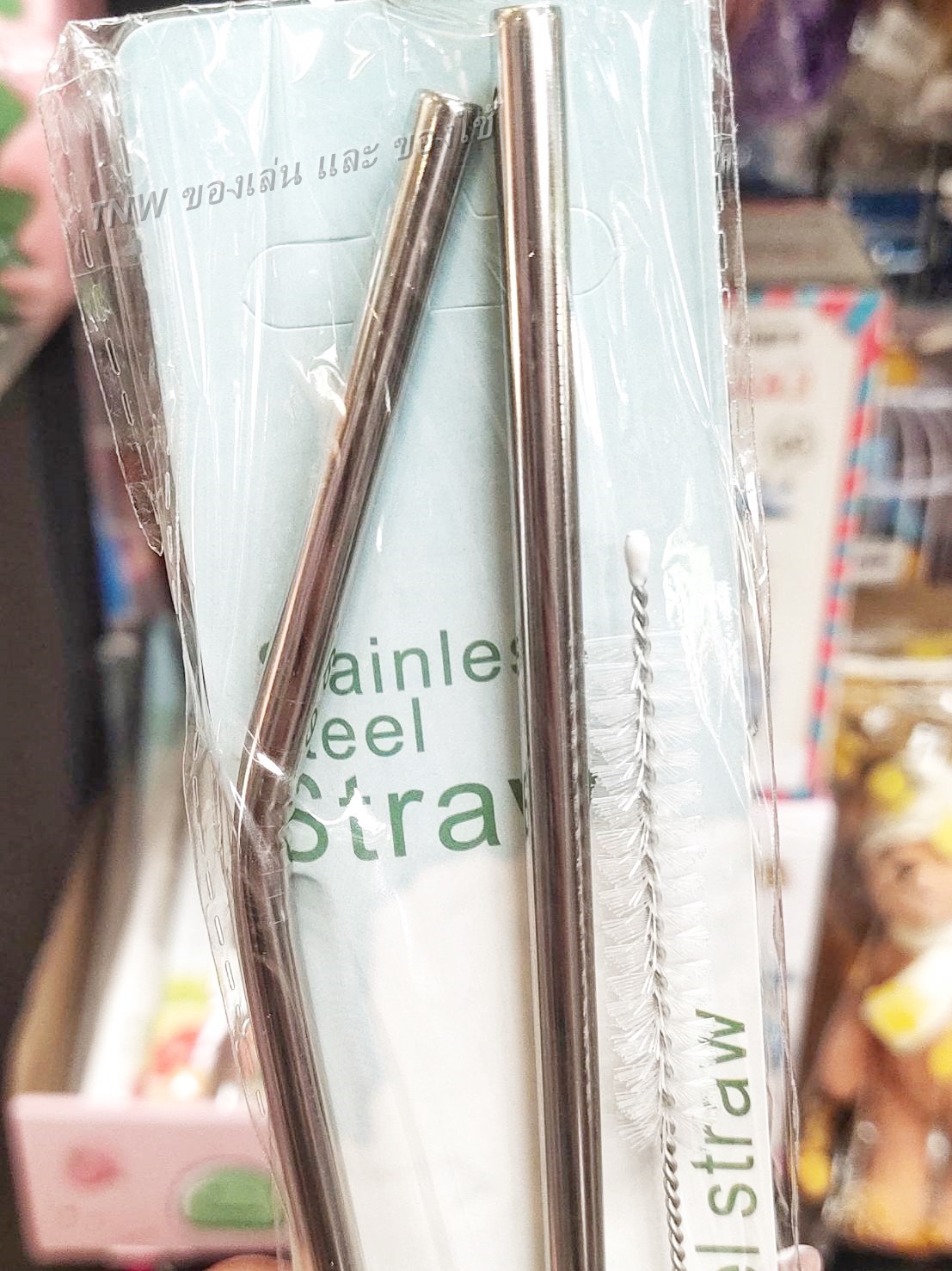 🔥 หลอดสแตนเลส หลอดเยติ หลอดดูดน้ำ 1 แพ็ค มี 3 ชิ้น แบบตรง แบบงอ และแปรงล้าง 🔥